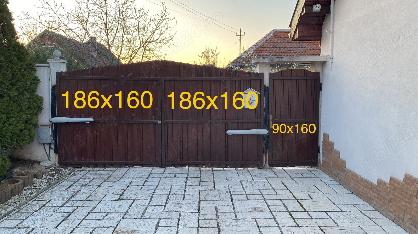 Schelet Poarta si usa Metalic