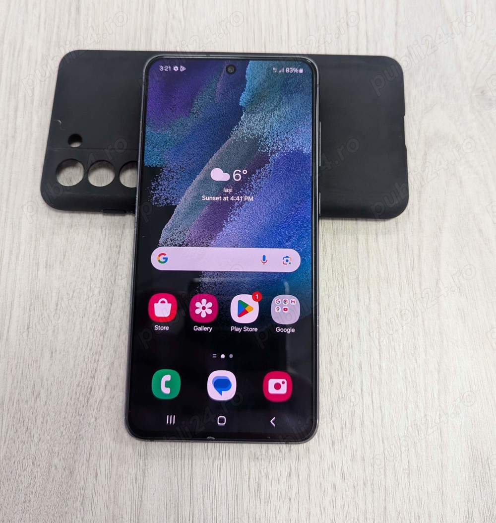 SAMSUNG S21 FE Fan Edition s21fe G990 128gb 6GB + Folie + Husa + Cablu 120HZ 25w