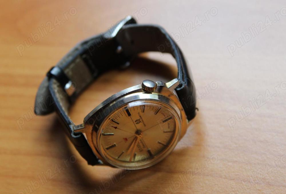 Ceas mecanic elvetian barbatesc Starlon Executive Antimagnetic