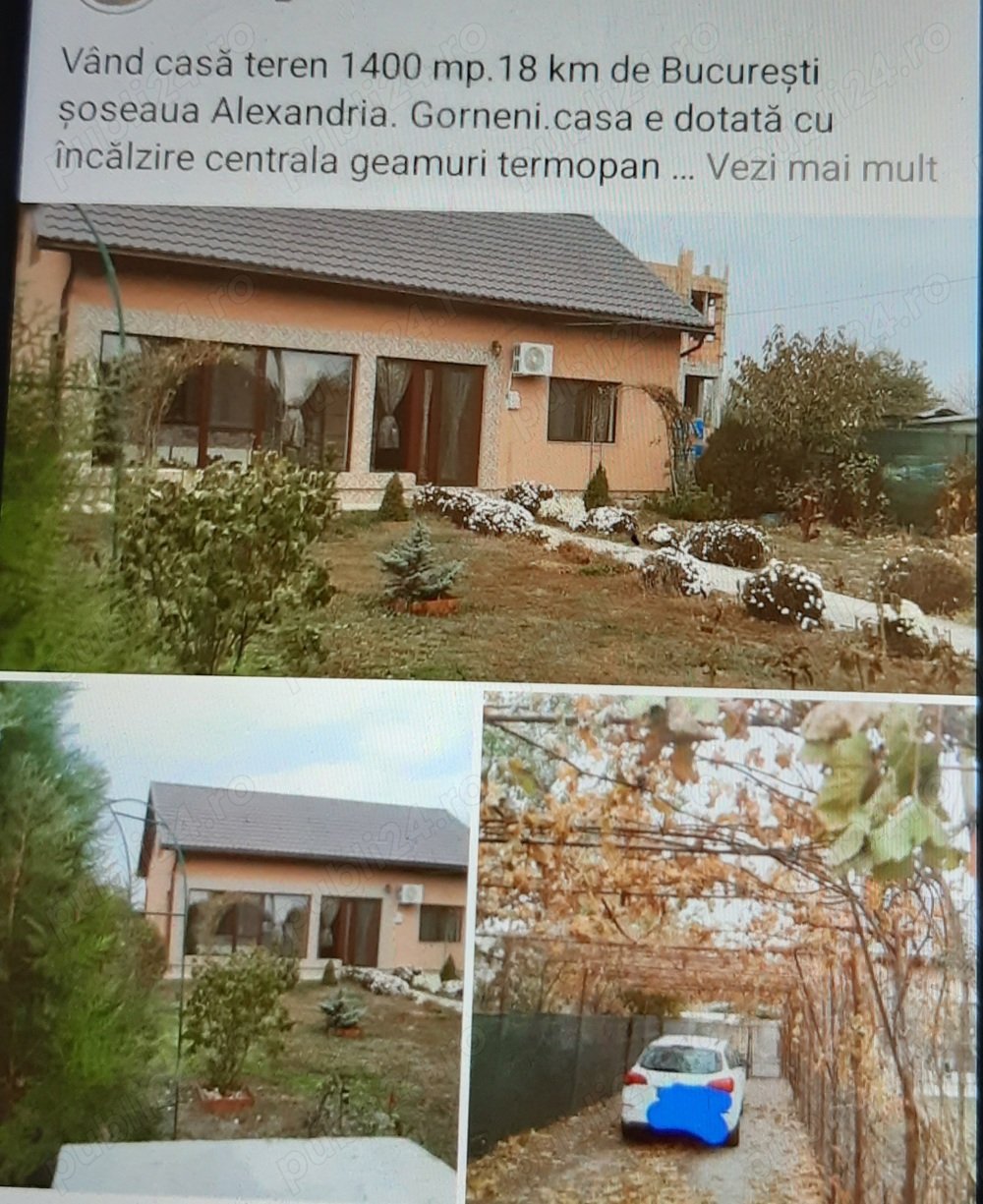 vand casa si teren