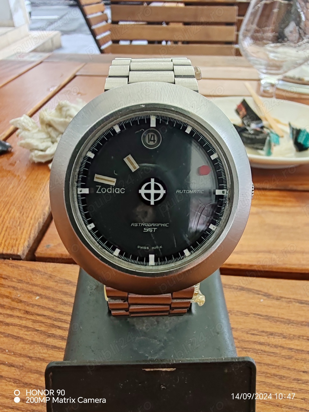 Vând ceas Zodiac automatic SST Astrographic 36000 pe oră 