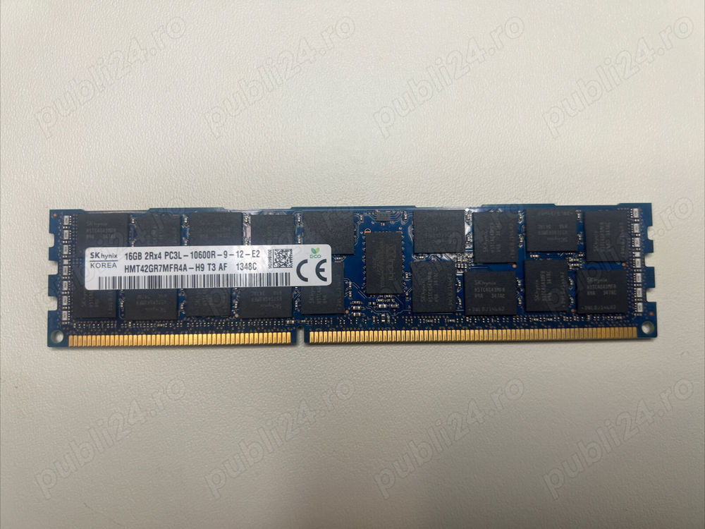  Memorie Server SKhynix 16Gb DDR3 1333 PC3L-10600R ECC, REG HMT42GR7MFR4A