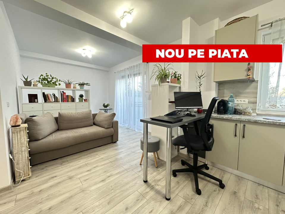 Apartament cu 1 camera, 37 mp utili - zona Aradului 