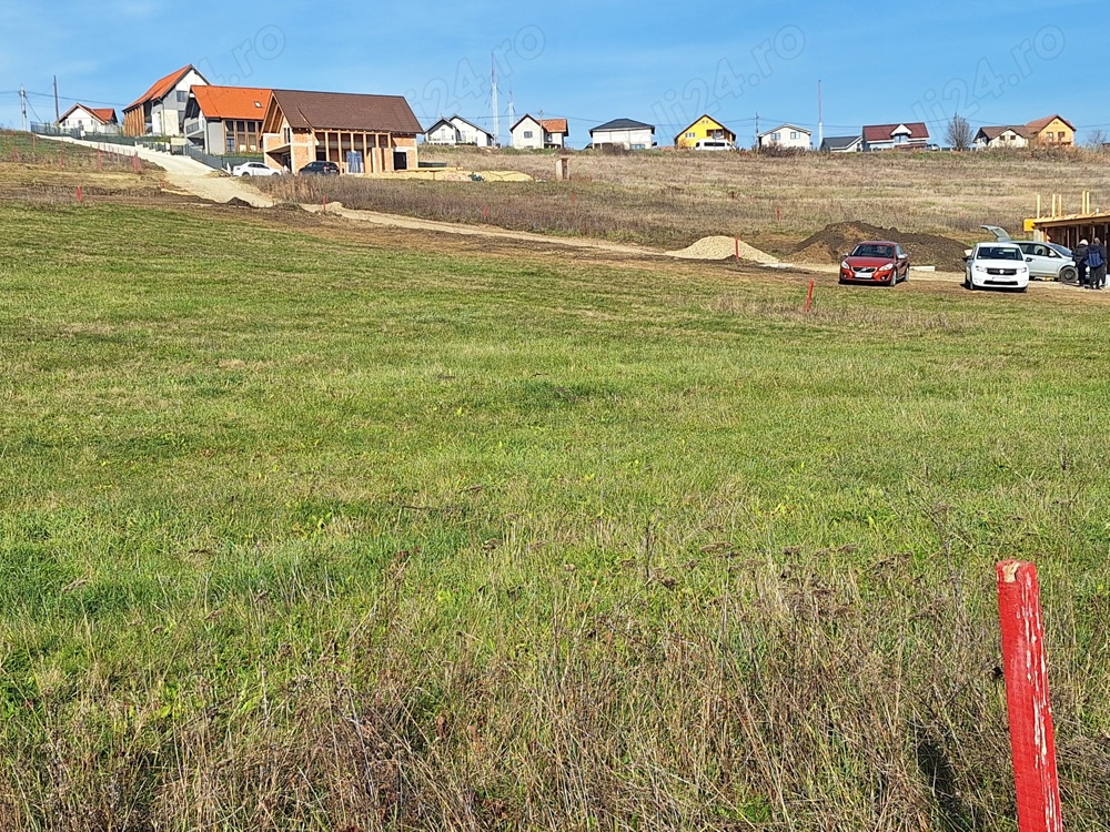 Teren 1000 mp cu autorizatie de construire DUPLEX Jucu de Sus