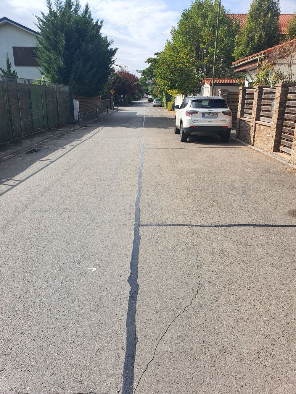 Colmatare fisuri in asfalt 