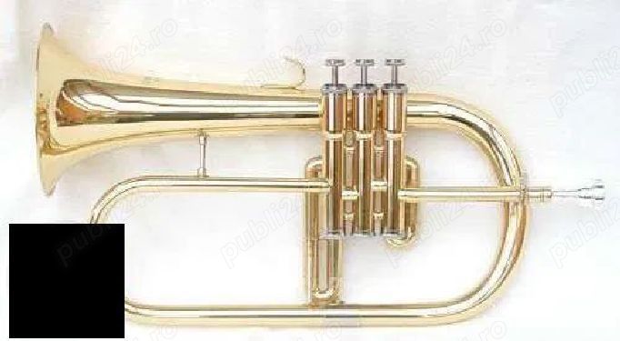 Fligorn in Si-bemol cu 3 pistoane, marca Jager