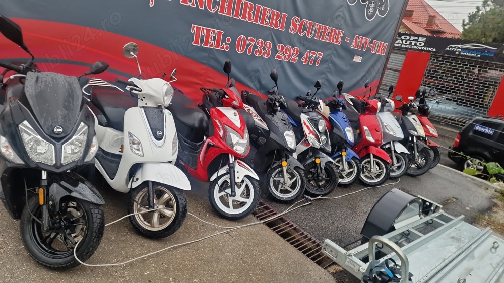 Inchiriez scutere 50 si 125 cc pt Livrari