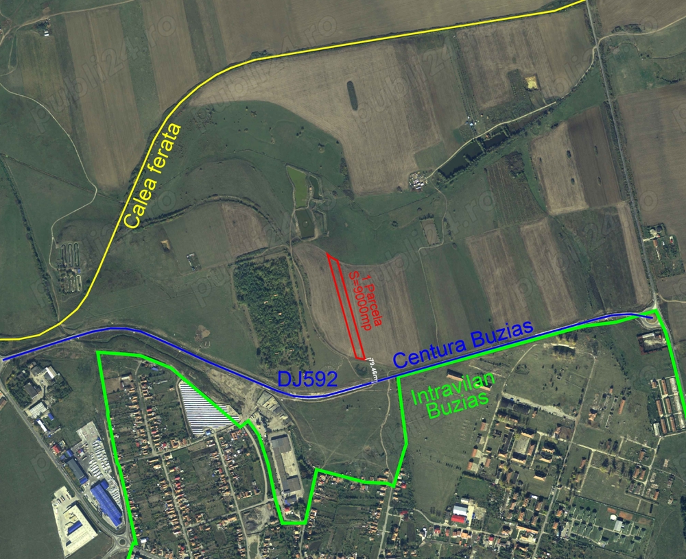 Terenuri extravilane de Vânzare - Oras: Buziaș și Loc.: Bacova