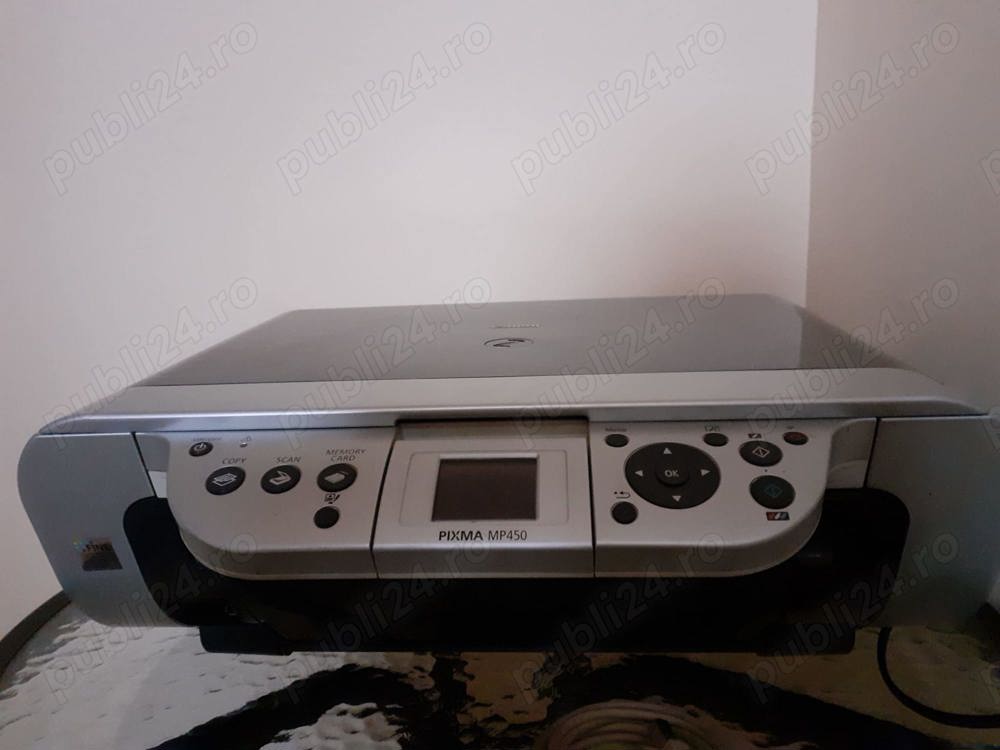 Imprimanta multifuncționala Canon Pixma MP450 cu cartușe de rezerva