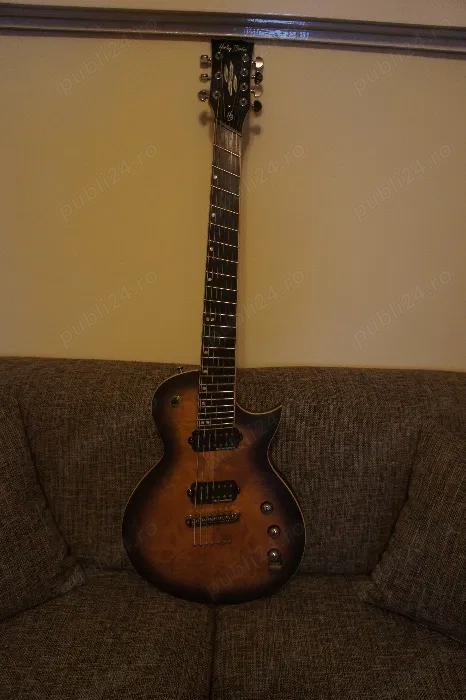 Chitara electrica cu 7 corzi Harley Benton SC-7 FanFret JBB 2018 DLX