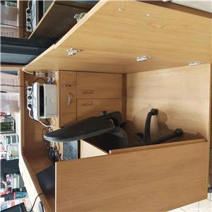 Birou mobil pretabil pentru orice spatiu