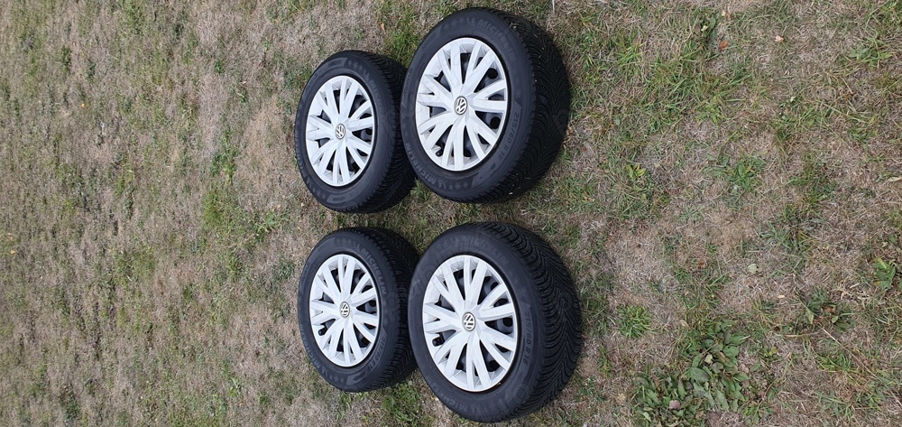 Jante otel originale VW Passat B8 6,5 J  ET 41 R16 cu capace originale