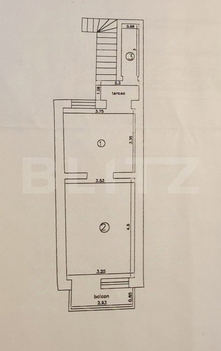 Spatiu de vanzare, 2 camere, 31 mp, zona-ultracentral