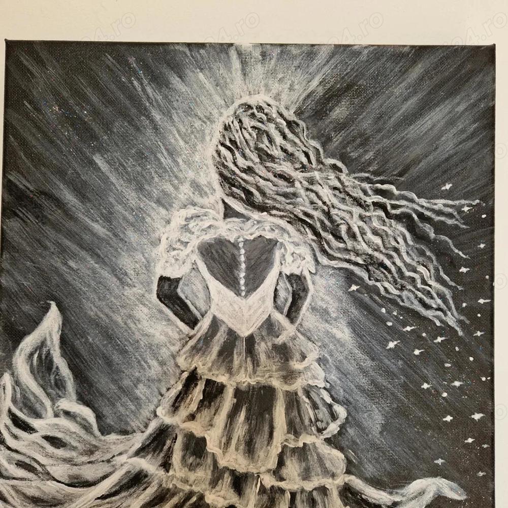 Picturi pe panza in acrilic, diverse dimensiuni 