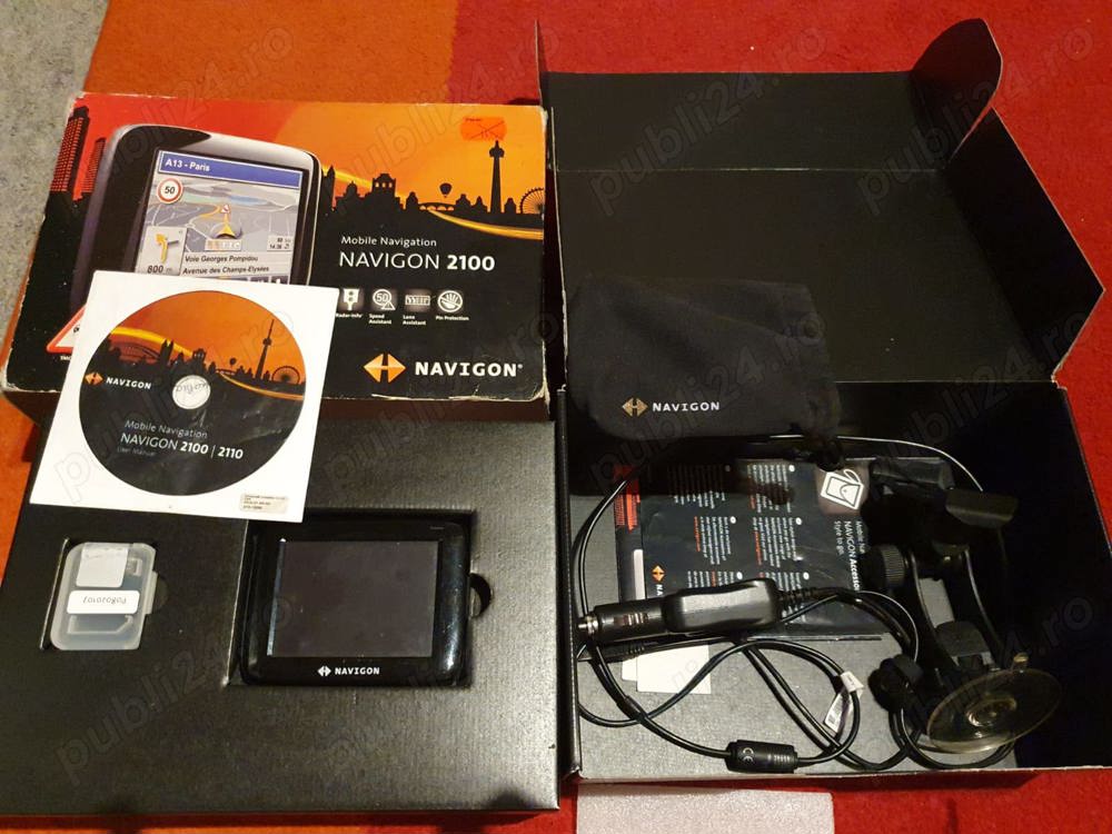 GPS  Auto Navigon 2100