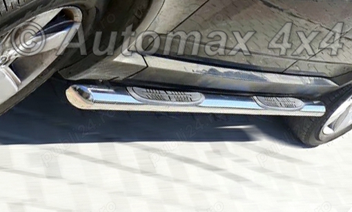 Praguri laterale, rezistente de 70 mm din inox BMW X3 E83 '03-'10