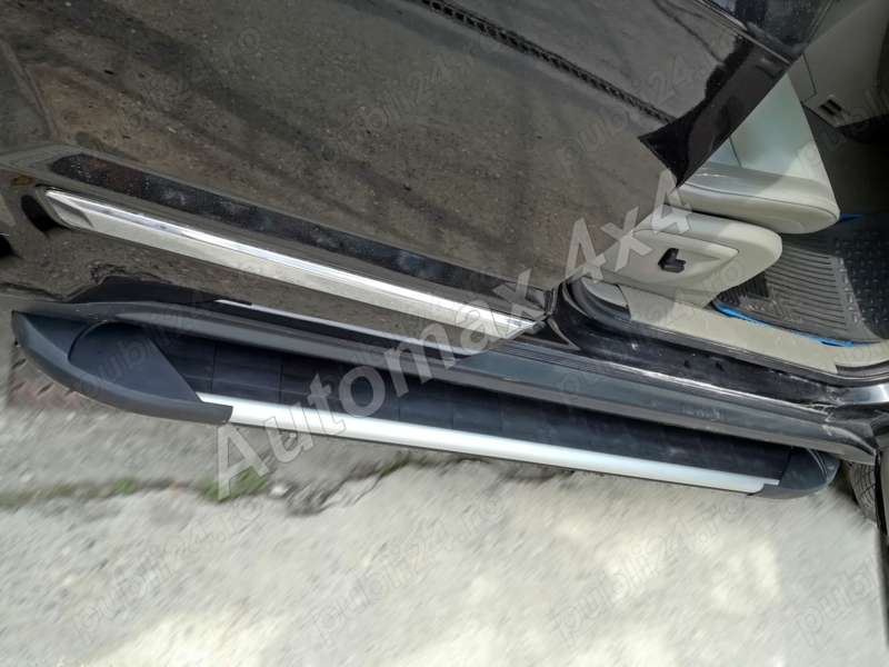 Praguri laterale, trepte din aluminiu "Actyon" 