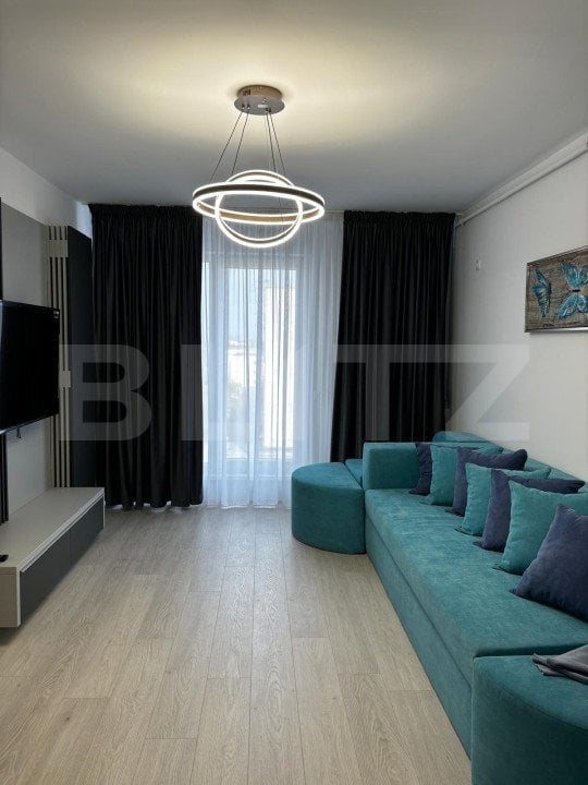 Apartament superb de 2 camere, 53,5 mp, modern, zona-Bulevardul Bucuresti