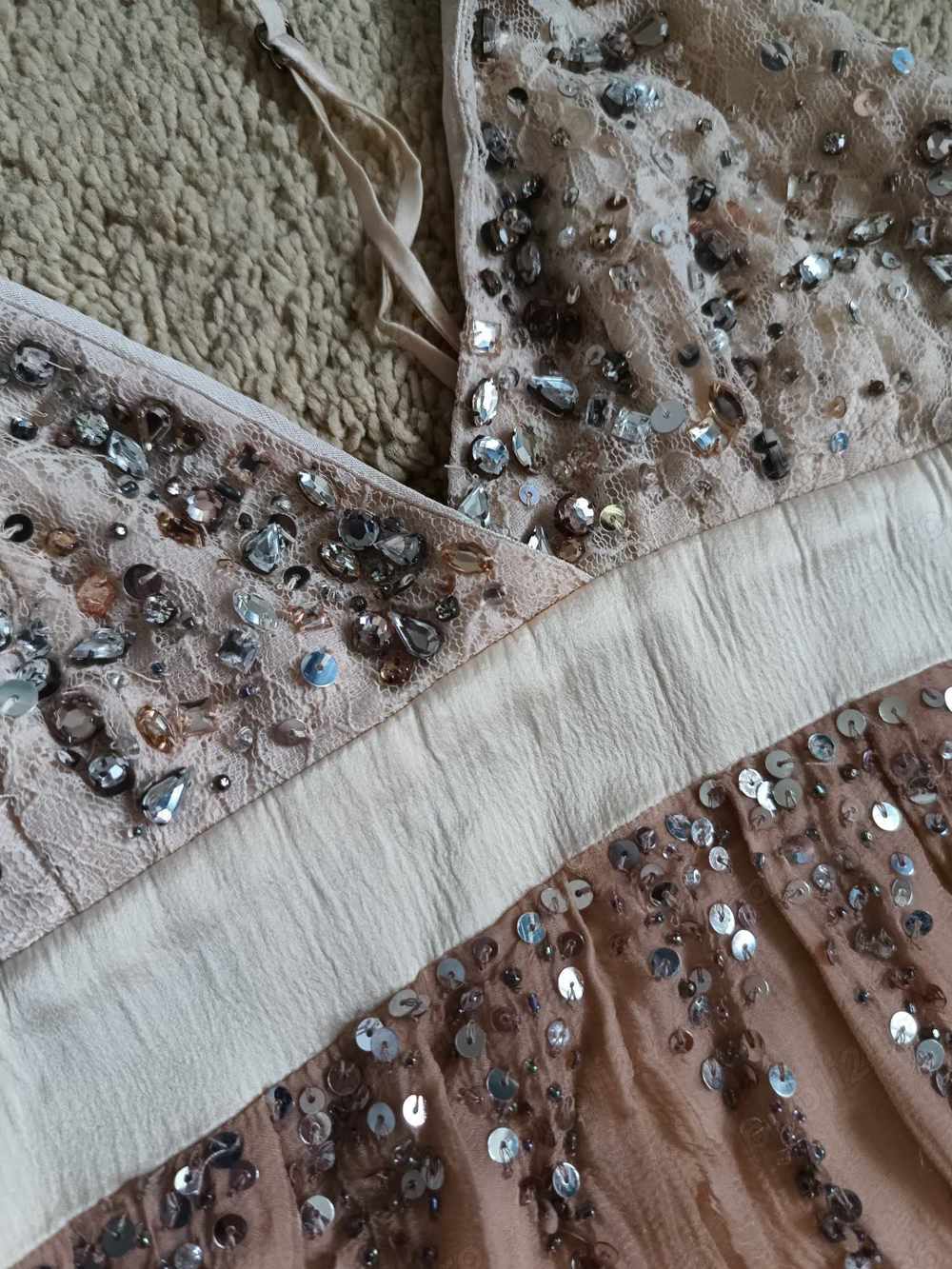 Rochita Elisabetta Franchi Mini dress and stones detail 