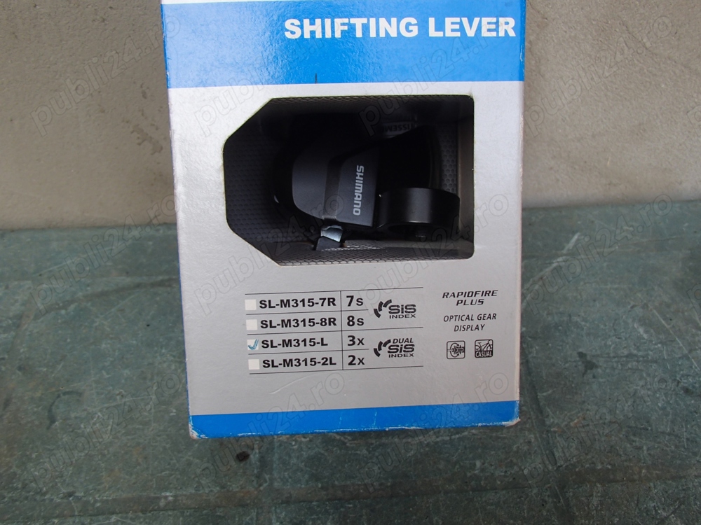 Shimano SL-M315 Rapid-Fire Plus -Pentru 3x8- 3x9-3x10