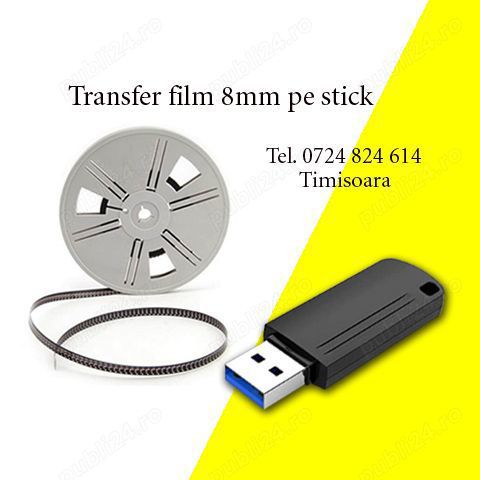 Transfer film 16mm pe stick Timisoara