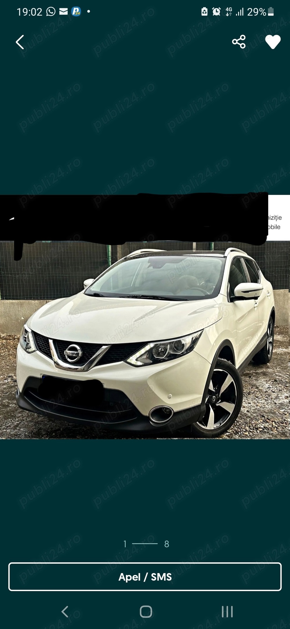 Nissan Qashqai!!URGENT!!!1.2.Tce Tekna+Euro6