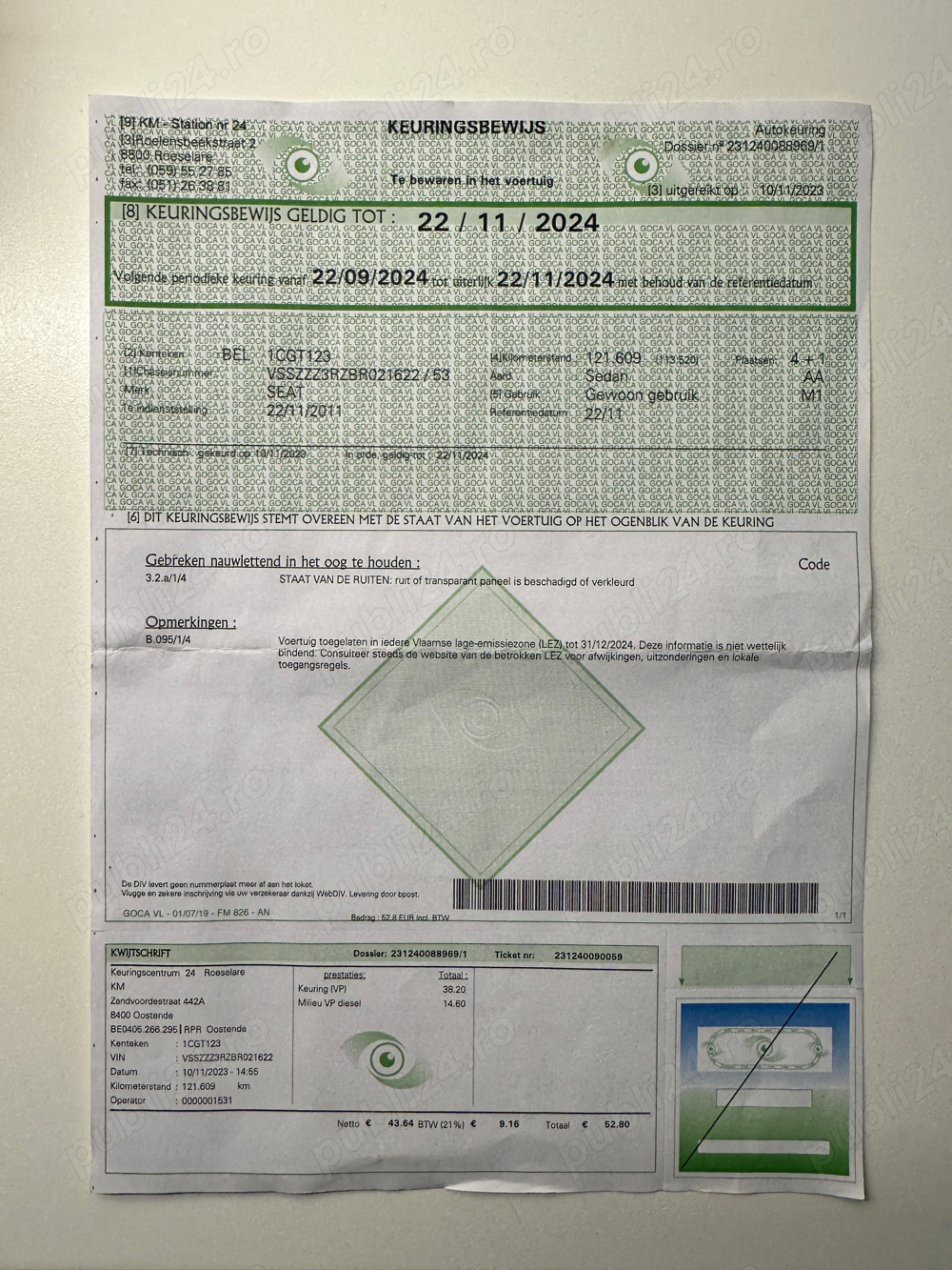 Seat Exeo 2011 euro 5