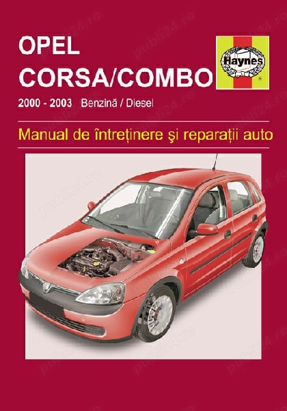 Manual reparatii limba romana Opel Corsa/Combo (2000-2003)