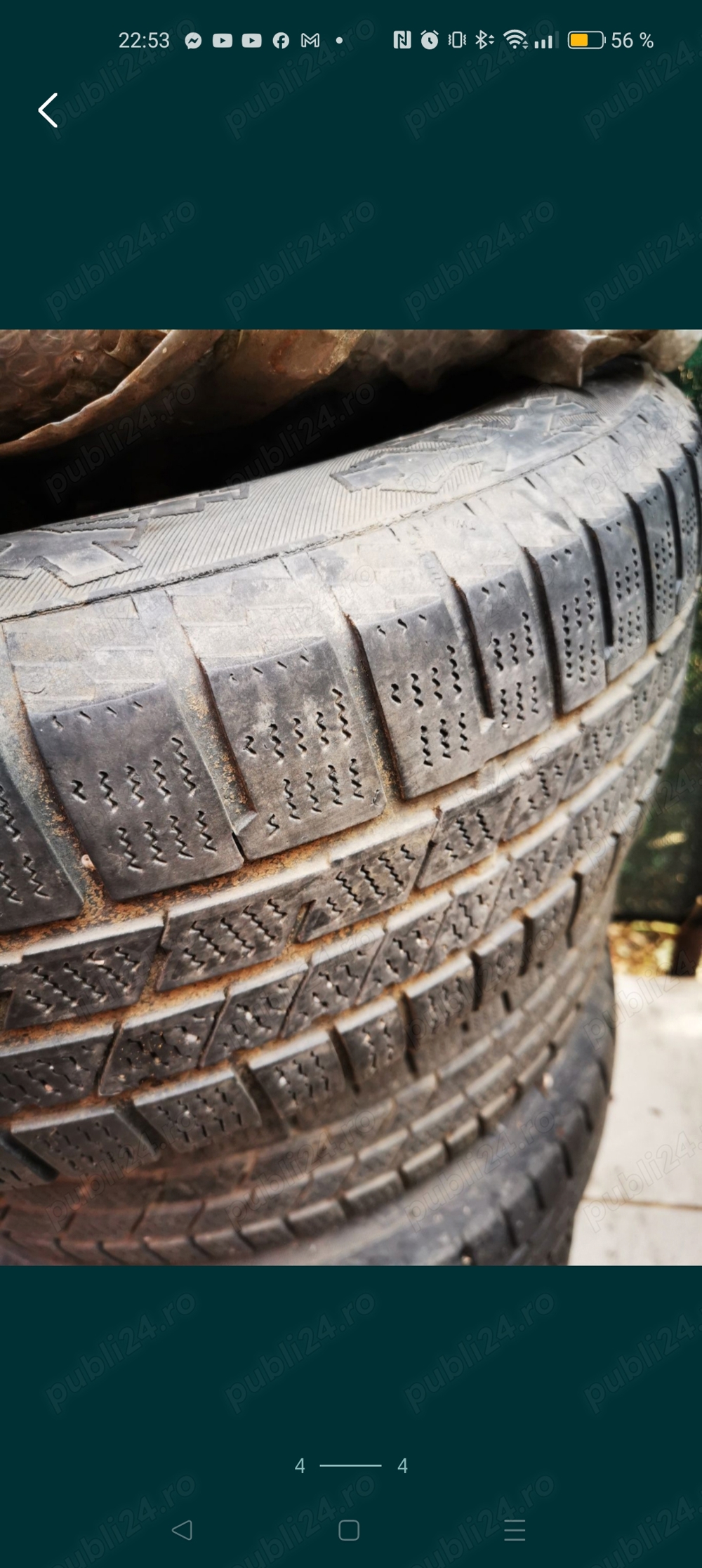 Roti iarna suv 4x4 tiguan 2007-2011 passat 215 65 16 jante 5x112 cc eos transporter touran sharan