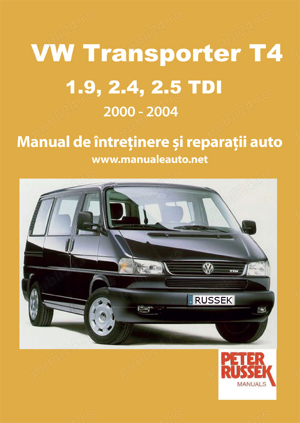 Manual reparatii limba romana VW Transporter T4 2000-2004
