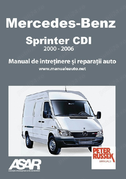 Manual reparatii in limba romana Mercedes Sprinter CDI (2000-2006)