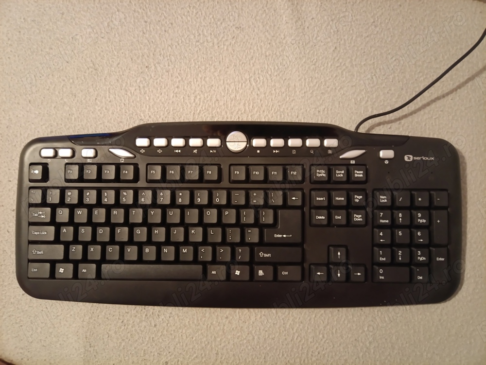 Tastatura multimedia Serioux