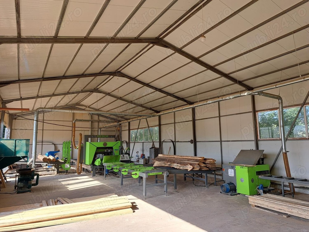 Linie prelucrare lemn cherestea rășinoase MEBOR Linie prelucrare lemn cherestea rășinoase MEBOR