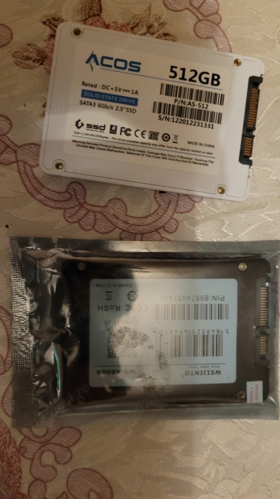 Vând SSD 512GB