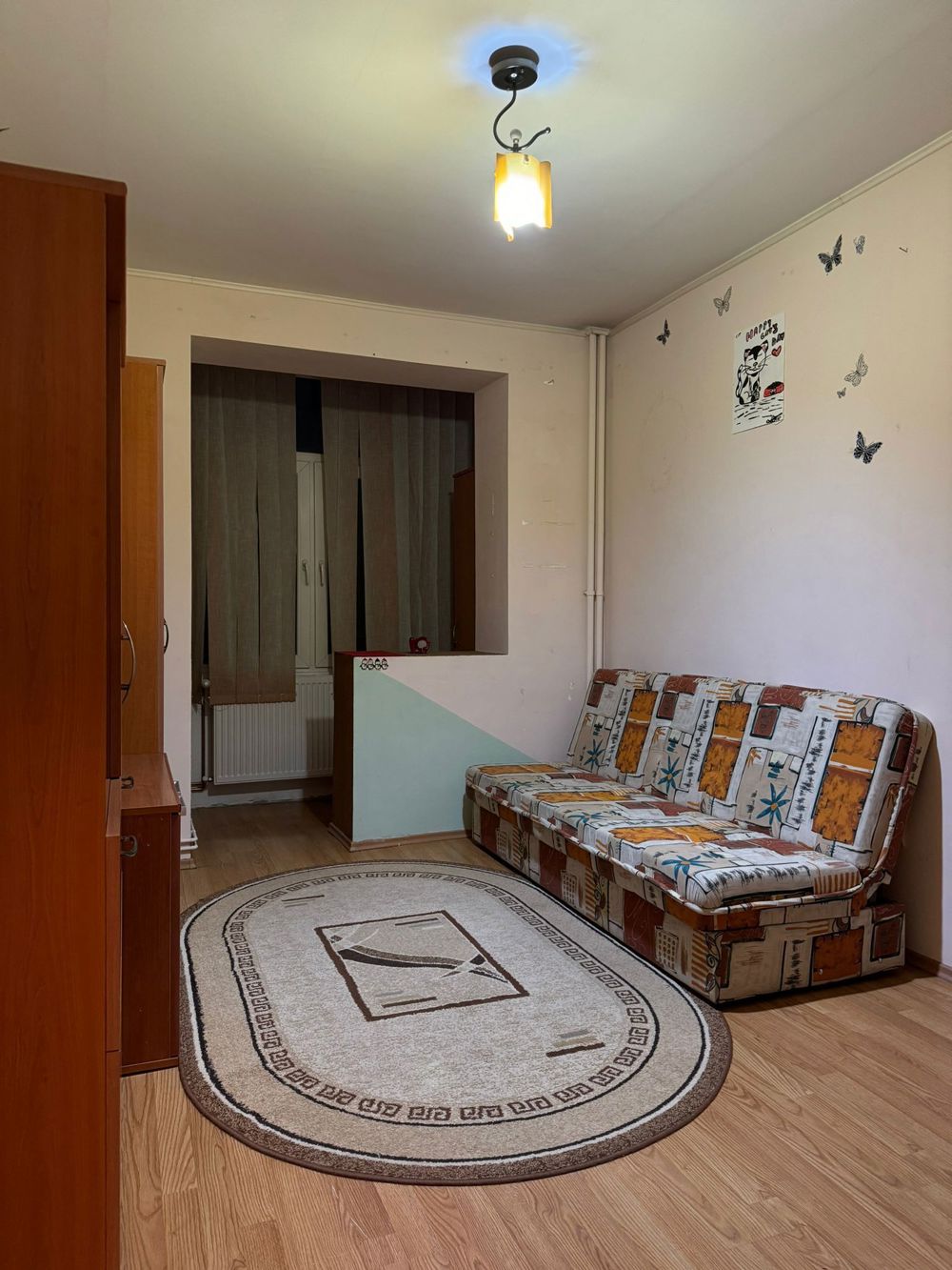 Apartament in Aradu Nou cu 2 camere, strada Zimbrului