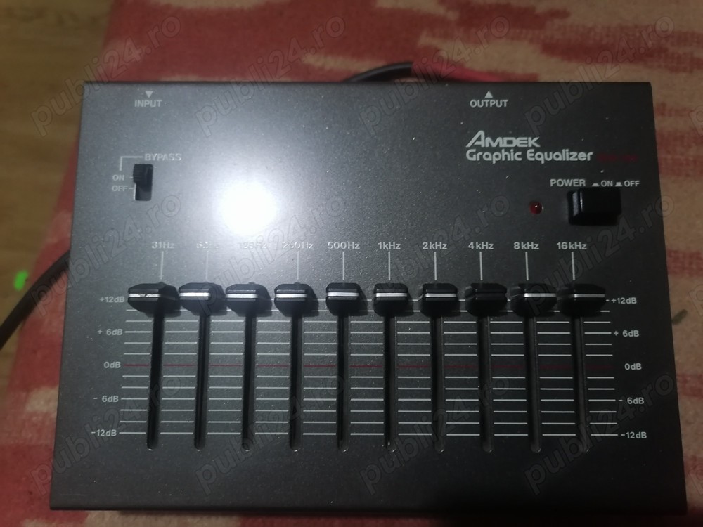 egalizator grafic AMDEK