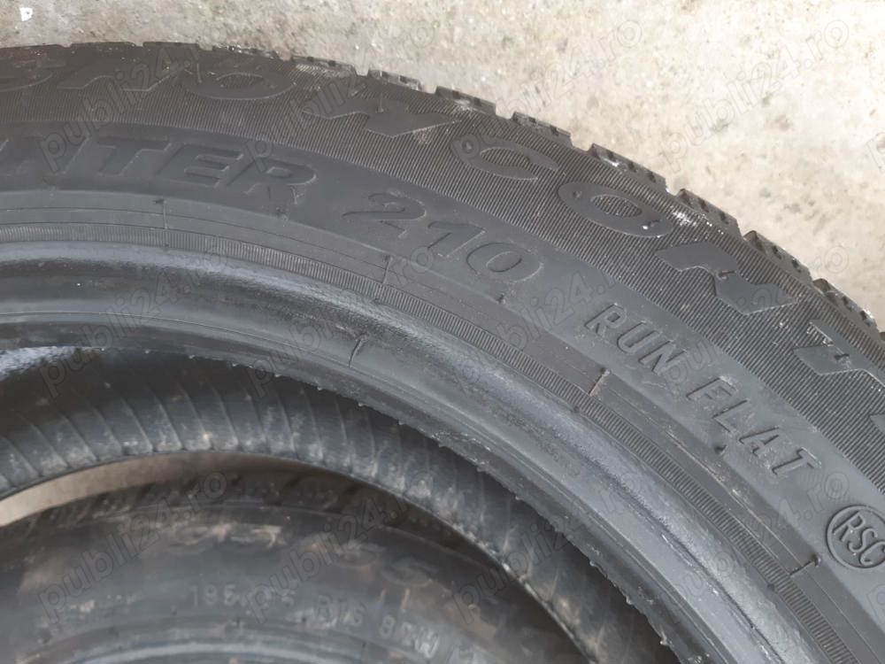 De vanzare anvelope iarna PIRELLI 195/55R16 87H M+S RUN FLAT