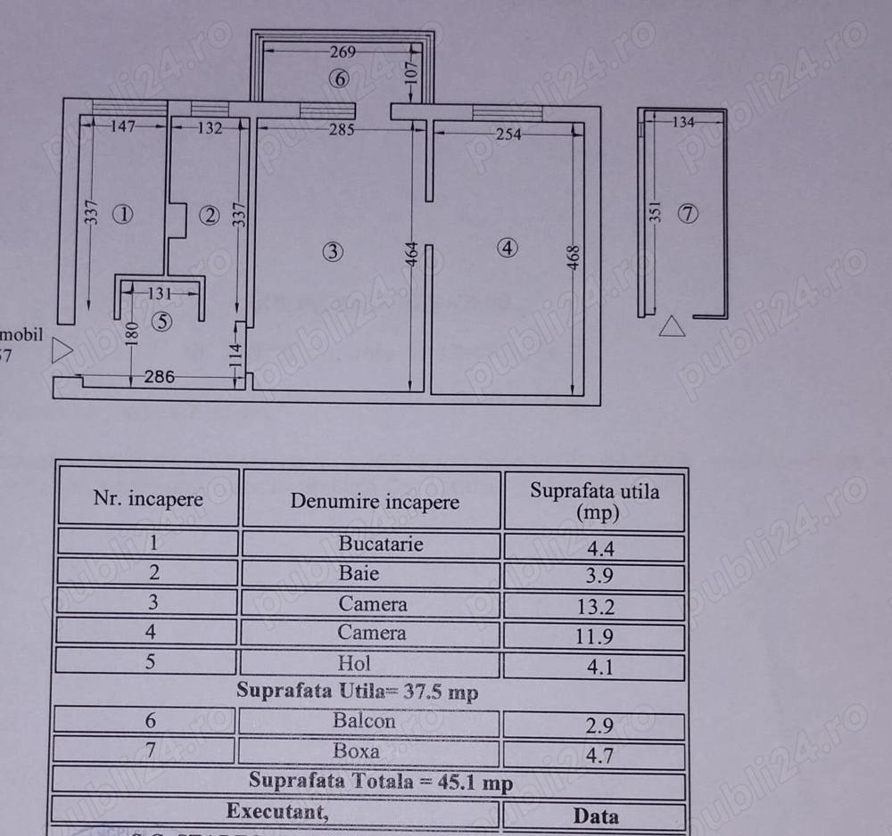 CIRESICA..apartament 2 camere