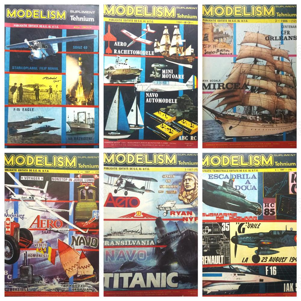 revista MODELISM anii 1984-1991