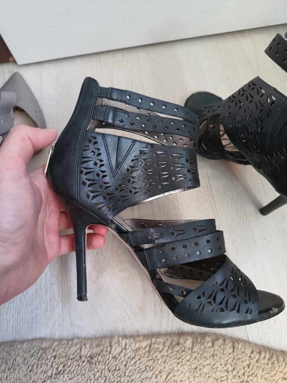 Sandale Sam Edelman Women's Alysia Dress Leather Heels Sandal Black, Size 39