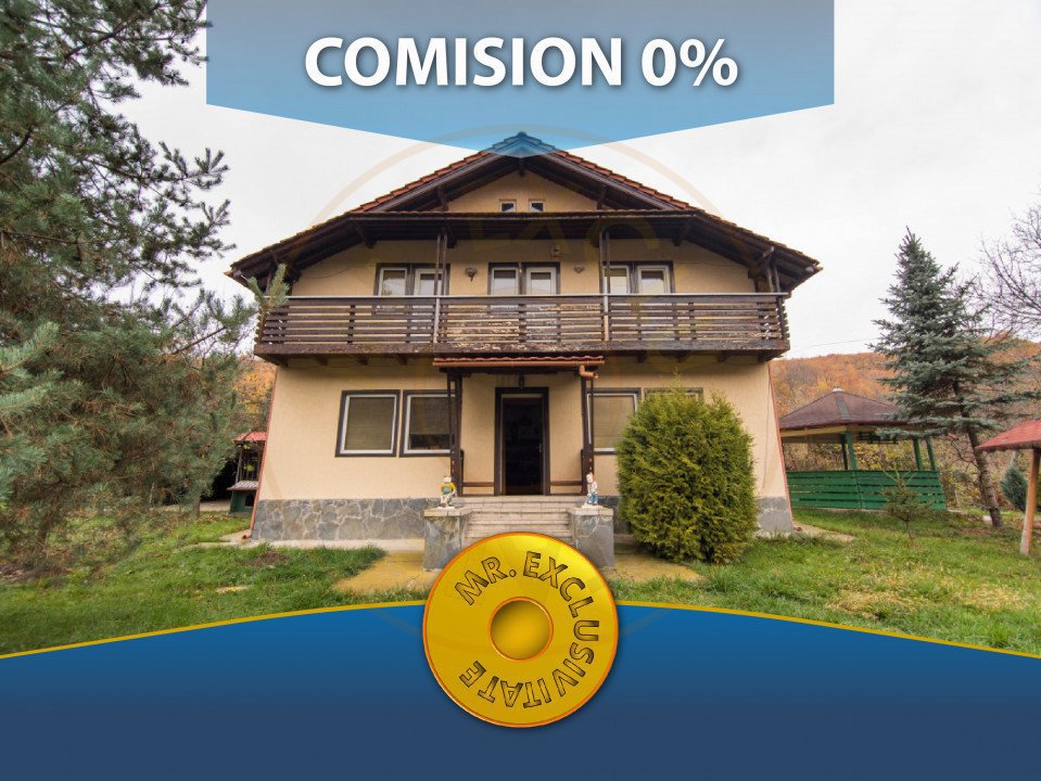 Casa deosebita cu vedere panoramica la 10 km de Mioveni. Comision 0%