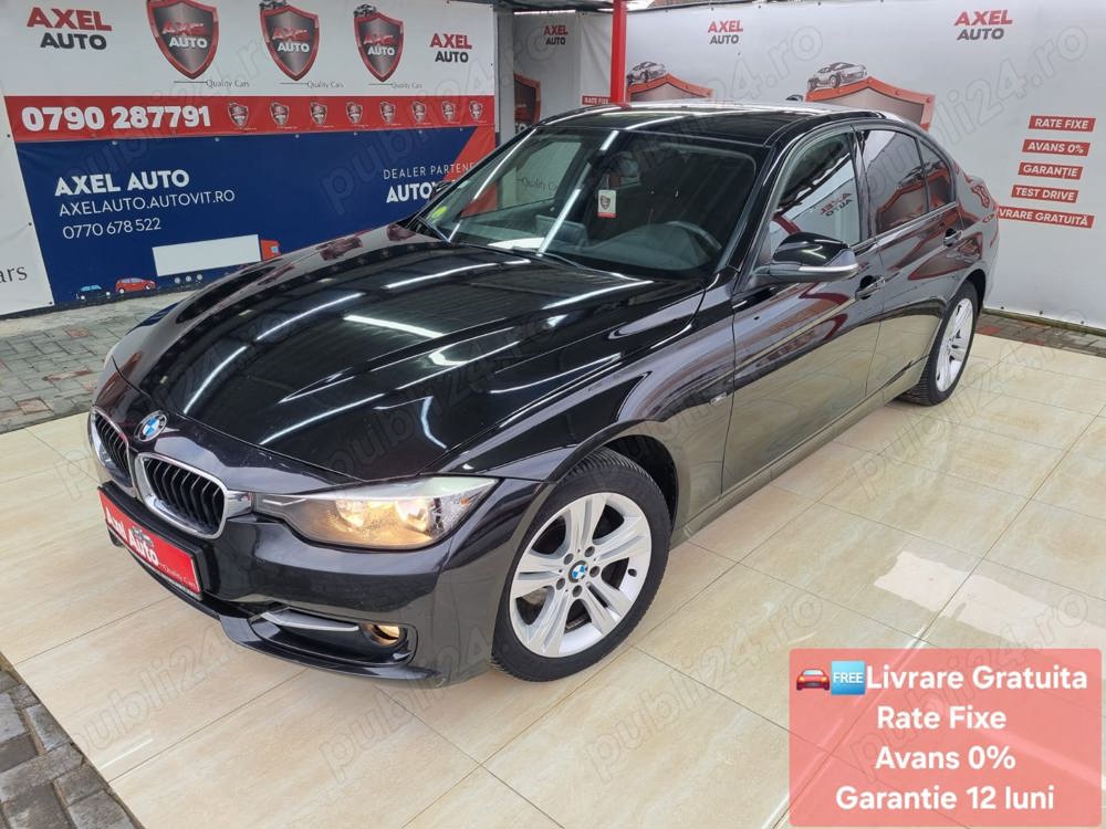 Bmw 318D F30, An 2013 03, Motor 2.0Diesel, 143CP, Euro 5, Rate Fixe, Avans 0% Livrare Gratuita