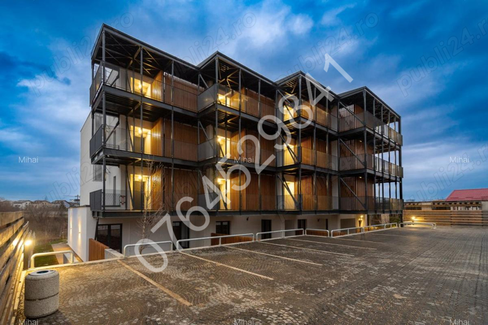 Inchiriez apt. LUX 2 cam. Pipera,Waterfront Residence,Str. Erou Serban Ion 38A, bloc 2020, parcare.