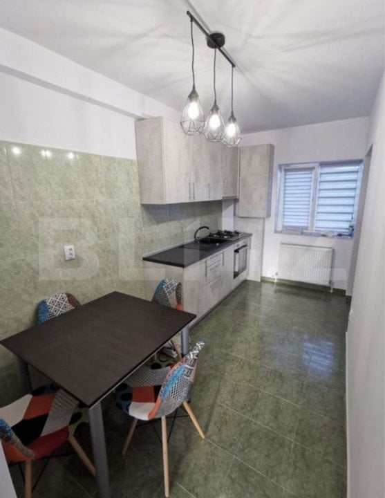 Apartament 1 camera, 34.46 mp, etaj 2, complet mobilat, zona Auchan, Iris