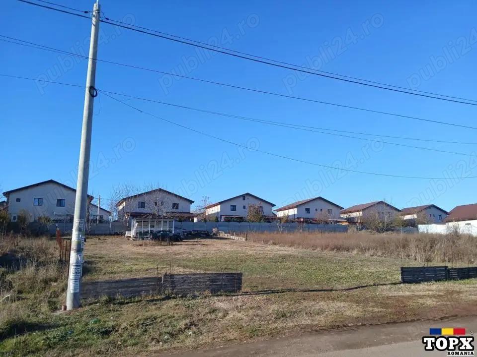 Vand teren pentru casa1098mp, Comuna Berceni, langa Stadion