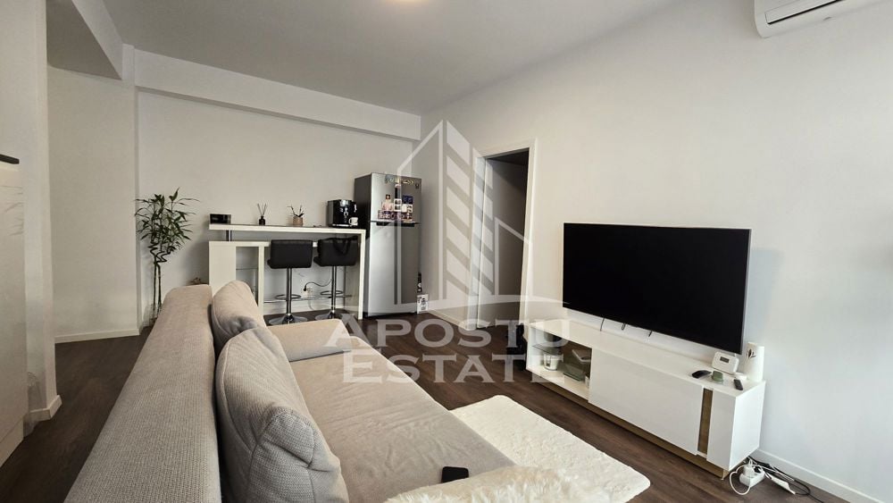 Apartament cu 2 camere, bloc nou, etaj 4 din 6, zona Torontalului