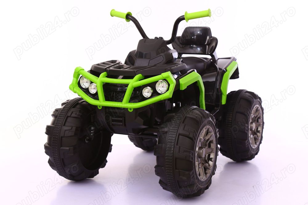 ATV electric, Kinderauto Offroad 2x 45W 12V cu scaun tapitat