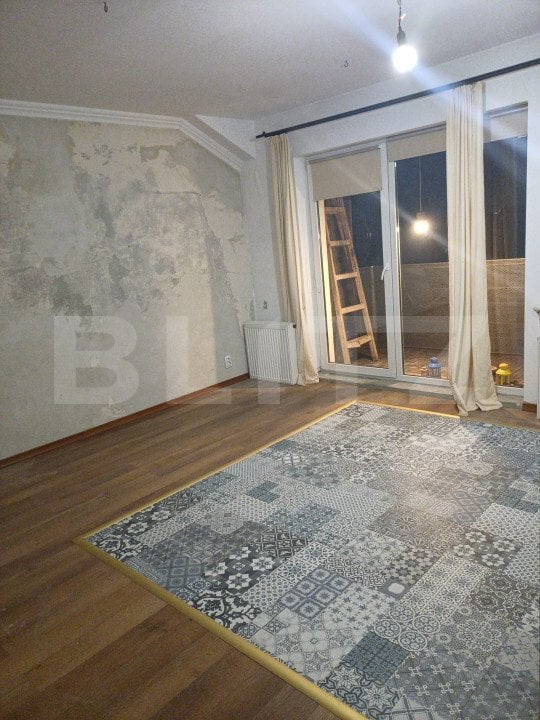 Apartament de o camera, zona centrala Floresti, renovabil