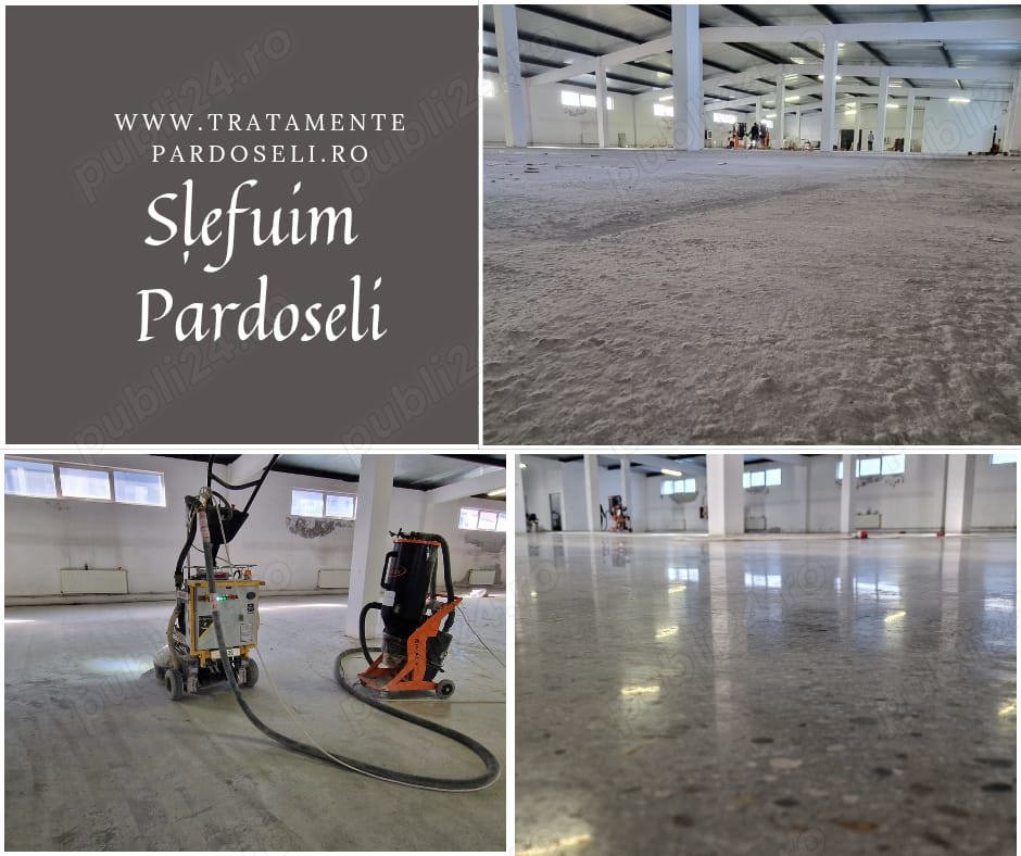 Șlefuire si recondiționare pardoseli din beton