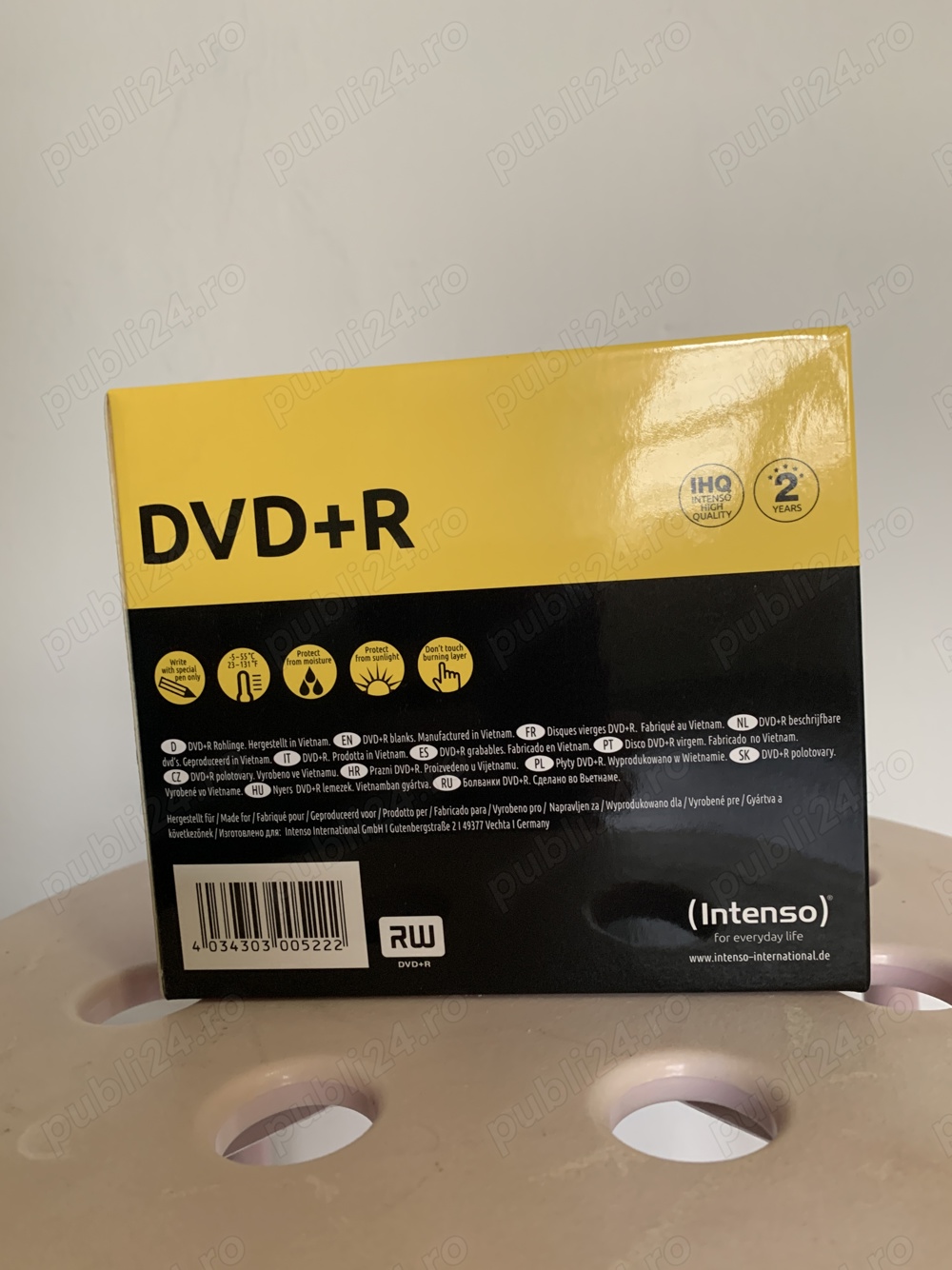 Set Discuri DVD+R   Intenso